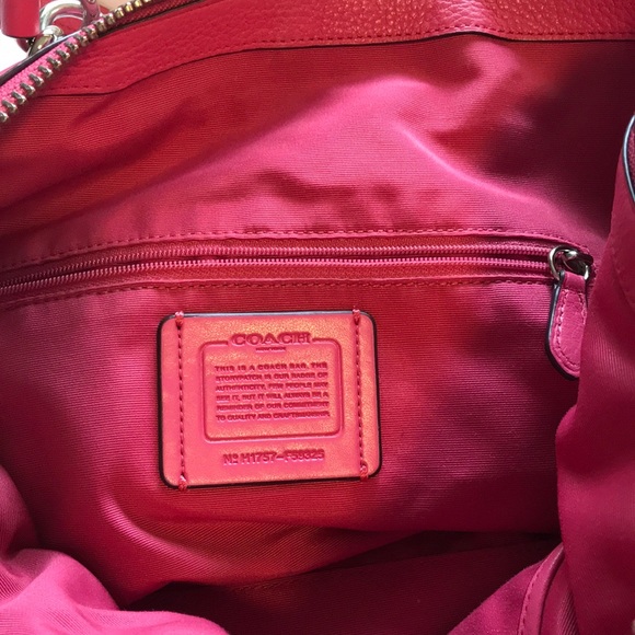 Pink Coach Lenox Bag Tote - Picture 6 of 8